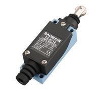 BAOMAIN BM-8112 Interrupteur de fin de course avec actionneur à piston à rouleaux (montage horizontal), contact momentané 1NC+1NO, 380 V CA 10 A,TZ-8112