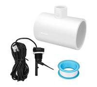 Baomain Interrupteur de débit de piscine de 4,6 m, filetage 1,27 cm pour système de sel Hayward, générateur de chlore et de sel de Hayward, capteur de débit de piscine avec T