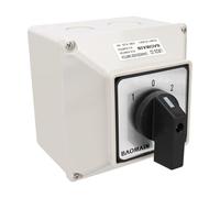 BAOMAIN LW28-32/D303.3D Commutateur rotatif universel avec interrupteur principal - Boîtier extérieur - 690 V 32 A - 3 positions - 3 phases - Homologation CE - IP66