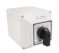 BAOMAIN LW28-63/D303.3D Commutateur rotatif universel avec interrupteur principal - Boîtier extérieur - 690 V 63 A - 3 positions - 3 phases - Homologation CE - IP66