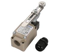 BAOMAIN WLCA12-2-Q Interrupteur de Fin de Course à Levier Rotatif Réglable, 380V 10A, Étanche IP66, Fin de Course à Galet pour Commande Industrielle & CNC, Certifié CE