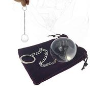 BAOMAZ4 Plug Anal Cristal Verre Boules anales avec anneau de tirage Chaîne Dilatateur Boules anales Perles Extrêmement Butt Plug Anal Godemiché Anus Expander ø 30mm ø 40mm ø 50mm ø 60mm ø 70mm (40mm)