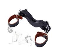 BAOMAZ4 Presse à testicules SM avec des entraves en cuir de vache Bondage BDSM Bondage Scrotum Ball Clip scrotum Stimulateur testiculaire érotique Fétiche Esclave Torture Attaches Jouets sexuels