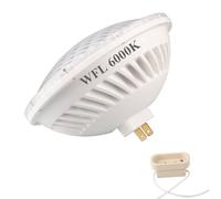 BAOMING PAR56 Lumières de scène à LED GX16D Base 26 W - Lumière du jour blanc 240 V LED CMS 300 W - Ampoules halogènes Équivalent - Grand angle de projection 6000 K -Éclairage intérieur 1 pièce