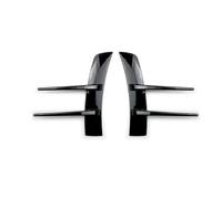 BAONITOU Aileron Avant pour Voiture pour Citroen Berlingo Multispace 2008-2018, Voiture Becquet de Lèvre Avant Pare Chocs Aileron Canard Séparateur Spoiler Avant en ABS