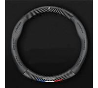 BAONITOU Couvre Volant Voiture pour Peugeot 206 207 307 308 3008 4008 5008 GT-Line, Antidérapant Couvre Protection Volant Voiture Housse Voiture Accessoires Interieur,Bla-CK-O