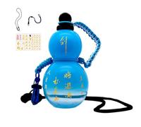 Baoqifong 900ML Gourde De Sport Style Rétro Chinois Avec Couvercle, Bouteille D'eau Accrocheuse pour Randonnée et Salle De Sport