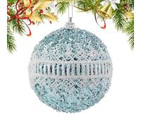 Baoqifong Boule de Décoration pour Sapin de Noël - Boules de Noël 8 cm Incassables à Suspendre - Décoration de Fête et Réception - pour Fête Photographie Appartement École Bureau