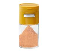 Baoqifong Dispensoir à Sucre | Sucrier en Verre avec Verseur | Pour Dosage Précis d'Épices, Récipient Poivrier Anti-dérapant pour Cuisine et Table