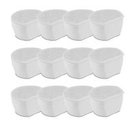 Baoqifong Filtre De Fontaine À Eau pour Animaux,Cartouche Filtration Multicouche Profonde pour Fontaine À Eau - 12 Pièces Anti Odeurs Bloquant Poils Saletés Débris | pour Chats Chiots Races Petites