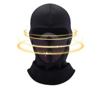 Baoqifong Masque Facial d'hiver pour Cyclisme - Chaud Anti-Poussière Respirable | Masque Hivernal de Protection Faciale - pour Hommes Femmes Adultes Adolescents Randonnée Patinage Moto