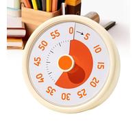 Baoqifong Minuteur Visuel pour Salle de Classe,Horloge Visuelle Arc-en-| Horloge Numérique avec Alarme et Compte à Rebours de 60 Minutes pour Gestion du Temps Activités Quotidiennes École Maison