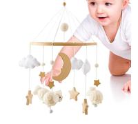 Baoqifong Mobile De Lit Bébé Pour Garçons - Suspension musicale pour moïse,Mobile multifonctionnel bohème pour garçons et filles de 0 à 3 ans pour la chambre, le jeu et le sommeil
