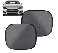 Baoqifong Pare-Soleil pour Vitres Latérales,Protection Solaire pour Fenêtre De Voiture - Couvre Vitre Anti UV avec Adhésion Électrostatique pour Camping Road Trip Berline Camionnette