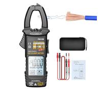 Baoqifong Pince Ampèremétrique Multimètre,Multimètre à Pince 4000 Points - Détecteur Automatique Portable Rétroéclairage LCD,Pour Courant Condensateur Circuit Disjoncteur Automobile Domestique
