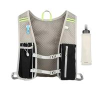 Baoqifong Sac À Dos D'Hydratation pour Course - Sac Réservoir d'eau,avec Bouteille Souple 500ML Sangle Réglable Réfléchissante pour Randonnée VTT Ski Alpinisme Cyclisme Fitness