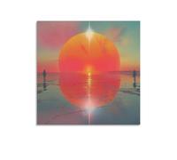 BAOSANNIAN Imagine Dragons Loom Poster sur toile pour chambre à coucher, paysage sportif, cadeau sans cadre 40 x 40 cm