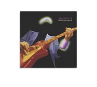 BAOSANNIAN Impression sur toile Dire Straits Money For Nothing - Décoration murale pour salon, chambre à coucher - Style sans cadre - 60 x 60 cm