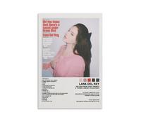 BAOSANNIAN Poster sur toile Did You Know That There's A Tunnel Under Ocean Blvd Lana Del Rey 8 - Décoration pour chambre à coucher, bureau, chambre - Sans cadre - 30 x 45 cm