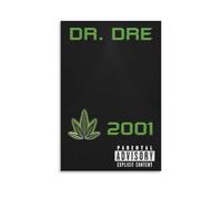 BAOSANNIAN Poster sur toile Dr. Dre 6 2001 - Décoration murale pour salon, chambre à coucher - Style sans cadre - 30 x 45 cm