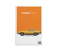 BAOSANNIAN Poster sur toile Frank Ocean Channel Orange 20 - Décoration de chambre à coucher, paysage sportif, bureau, chambre - Cadeau sans cadre - 30 x 45 cm