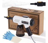 BAOSHISHAN Nettoyeur vapeur à main, 3 vitesses, 3 bars, 600 ml, 1200 W, nettoyage à la vapeur pour toute la maison et la voiture