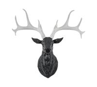 Baosity Décoration Murale En Forme de Tête de Cerf, Décoration Murale à Collectionner pour La Maison, La Chambre à Coucher Ou Le Bar
