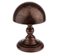 Baosity en métal de style rétro Autonome Chapeau Rack/Cap/Perruque support support de présentation, Coppery, as described