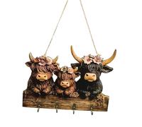 Baosity Porte-clés Mural, Crochets Porte-clés Gain de Place pour Garage,