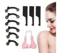 BAOSROY Nez Shaper,Nez vers Le Haut Shaper de Nez Invisible,Pince de Nez,Pince-Nez en Siliconen,Clip de Levage de Nez,Nez Up Lifting Shaping Shaper,Nose Shaper Redresser Beauty Kit,3D Nez Shaper