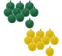 BaoT8YLu 20 Pièces Pièges à Insectes Boule De Piège à Mouches Suspendue Attrape Mouche Collant Ecologic Fly Trap Mouche Piège Collant pour Attrape-Mouches à Fruits Attrape-parasites Extérieur