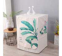 BaoT8YLu Housse de machine à laver, housse de machine à laver, housse de sèche-linge automatique pour protéger la machine à laver à chargement frontal (arbre banane, taille L 60 x 60 x 85 cm)