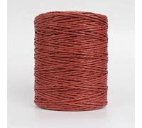 BaoT8YLu Ruban de Papier de Raphia, Paille de Raphia Naturel 280-300M / Fil de Rouleau pour Tricot à la Main Chapeau au Crochet Sac à Main paniers de Coussin matériel de Tricot Fil coloré(21)