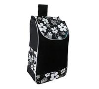BaoT8YLu Sac à provisions en tissu Oxford Sac de remplacement robuste pour chariot de courses Noir