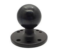 BaotyJie 1,5 '' Ball Base Mount Alliage en Aluminium avec Plaque Ronde Balle Metal Adaptateur Round Adaptateur High Performance, Professionnel