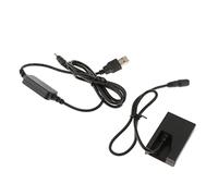 BaotyJie 2 Pièces Power Cable DC Coupler 5 Dummy Power Adapter USB Adapter Cable Connexion Simple pour Remplacement Batterie en- Adapté pour