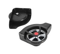BaotyJie 2 Pièces Roulette Valise Roue Remplacement Roue Directionnelle Antidérapante Accessoire Bagage Durabilité PP Convient pour Déplacement Professionnel
