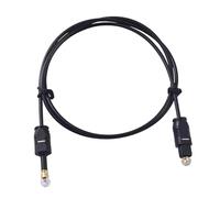 BaotyJie Câble Audio Optique numérique, câble Portable Multifonction 3,5 mm SPDIF pour Haut-parleurs, amplificateurs, téléviseurs, 500 Cm