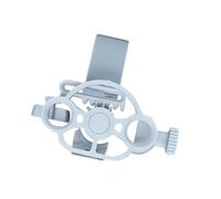 BaotyJie Contrôleur Mini Volant Accessoires de Jeu Aide de Jeu pour Les Jeux de Course de Voiture Accessoire de contrôleur auxiliaire Professionnel, Gris argenté