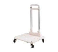 BaotyJie Diable Pliable en Alliage d'aluminium, Chariot à Bagages de Voyage, Chariot léger et Compact Pliable pour écoliers, Adultes et Adolescents