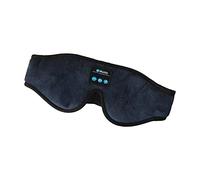 BaotyJie Écouteurs de Sommeil Bluetooth 5.0, Masque pour Les Yeux sans Fil Bluetooth pour Dormir, Bleu