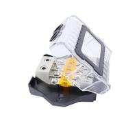 BaotyJie Mini Anl Porte-fusibles Bloc de Boîte à Fusibles 80A Bloc de Fusibles de Distribution Ignifuge Bloc de Distribution D'énergie pour Bateaux de, 4 Voies