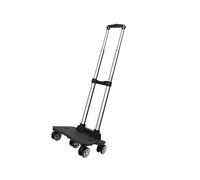 BaotyJie Porte-Bagages Pliable avec roulettes pour Les Voyages et Le Shopping, Cinq Roues