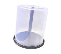 BaotyJie Seau de Rangement pour CD, Bac de Rangement Pour CD Etagère à CD, Seau de Rangement Vide Pour DVD, Conteneur de Grande Capacité Pour Boîtier de CD, Bac de Rangement Pour Bureau