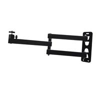 BaotyJie Support Mural pour projecteur, Noir, Filetage 1/4", en Fer, Universel, Pliable, pour Bureau ou Salon, Longueur 80 Cm