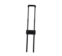 BaotyJie Valise de Voyage Poignée télescopique Pièces de réparation Accessoire de Bricolage Léger Assemblage Simple Tige Extensible Noire avec 3 étapes