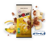 BAOUW Barre Energetique Bio Banane-pecan - Mixte - Jaune / Marron - taille Unique- modèle 2026