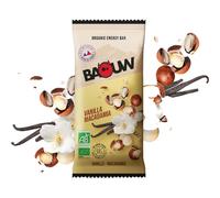Baouw Barre Énergétique Bio Vanille Macadamia 12x50g