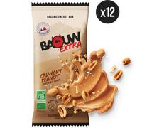 BAOUW Barre Extra Bio Crunchy Cacahuete 50g X12 - Mixte - Beige - taille Unique- modèle 2025