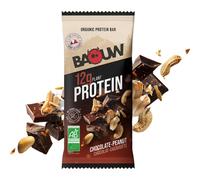 Baouw Barre Protéinée Bio Chocolat Cacahuète 12x50g